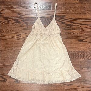Crochet/Lace mini Dress